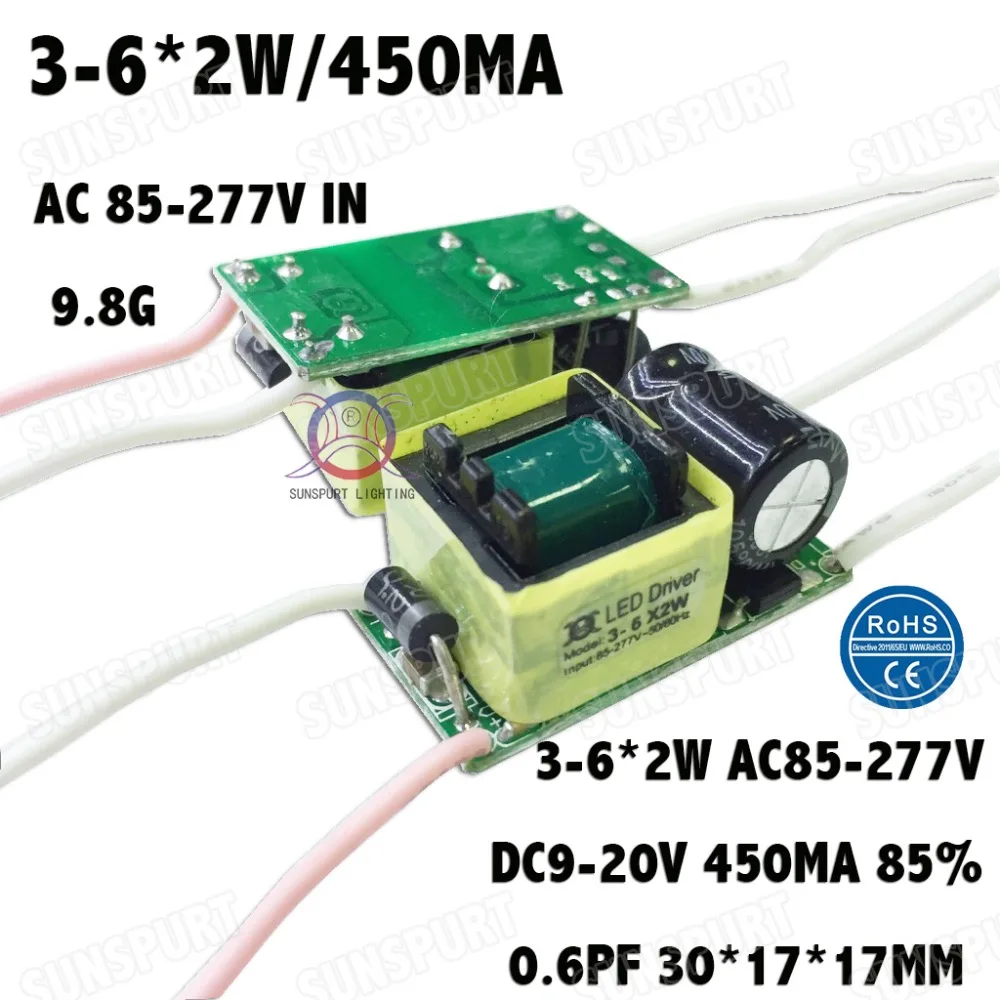 5 Pieces Isolation 10W AC85-277V LED Driver 3-6x2W 450mA DC9-20V LED Power Supply Constant Current LED Bulb Lamp Free Shipping
5 Pieces Isolation 10W AC85-277V LED Driver 3-6x2W 450mA DC9-20V LED Power Supply Constant Current LED Bulb Lamp Free Shipping