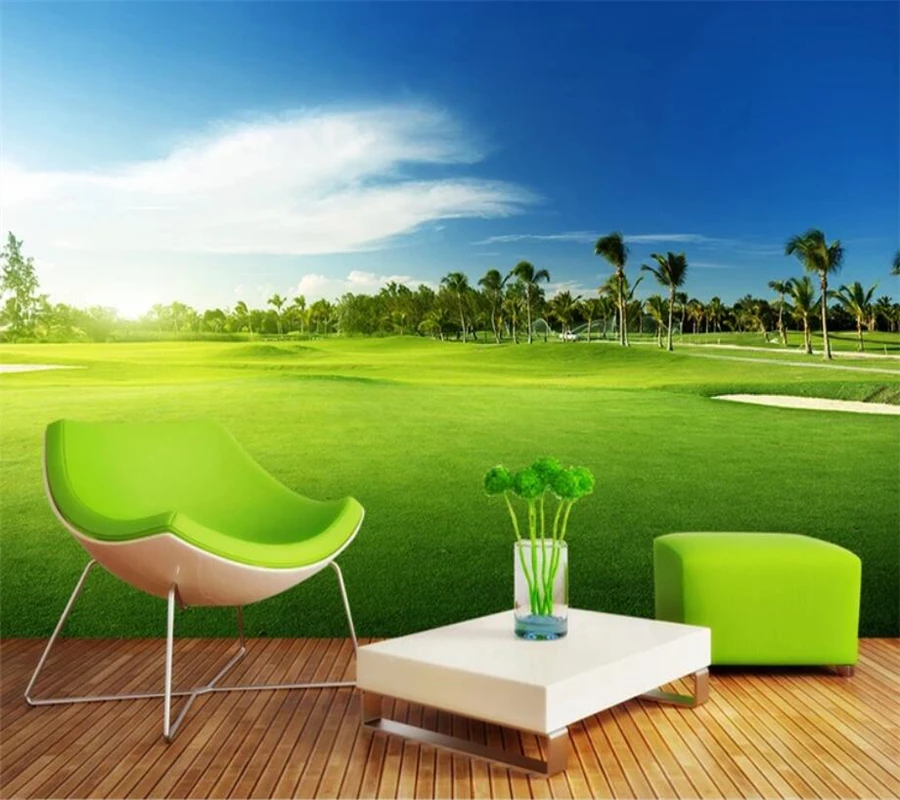 wellyu Custom wallpaper 3d photo murals golf grass landscape wall paper papel de parede living room sofa background wall paper
wellyu Custom wallpaper 3d photo murals golf grass landscape wall paper papel de parede living room sofa background wall paper