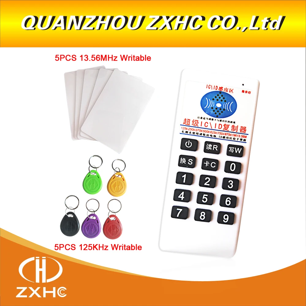 Новый RFID 125 кГц ID 13,56 МГц IC копировальный аппарат, ридер для EM4305 T5577 UID Изменяемая бирка
Новый RFID 125 кГц ID 13,56 МГц IC копировальный аппарат, ридер для EM4305 T5577 UID Изменяемая бирка