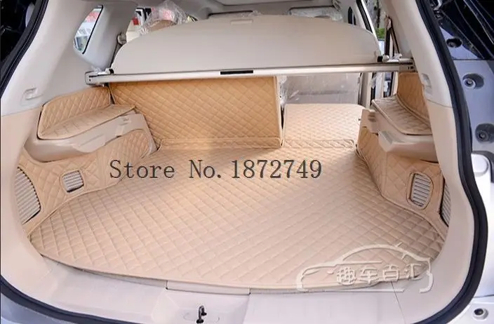 Special luggage mats for Nissan X-trail 2014 2015 2016 Rogue durable waterproof leather trunk mats
Special luggage mats for Nissan X-trail 2014 2015 2016 Rogue durable waterproof leather trunk mats