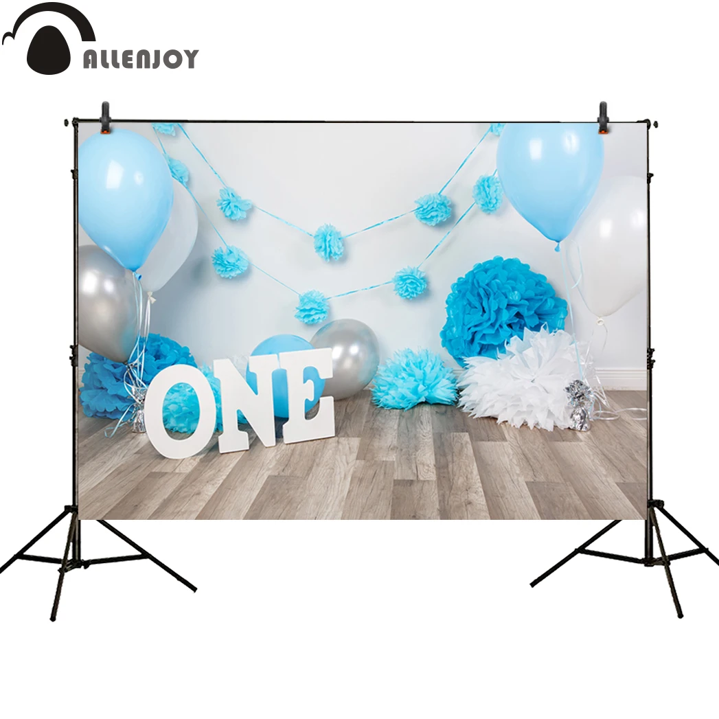 Allenjoy background photography blue balloons birthday one year old wood party backdrops baby newborn vinyl fabric photocall
Allenjoy background photography blue balloons birthday one year old wood party backdrops baby newborn vinyl fabric photocall