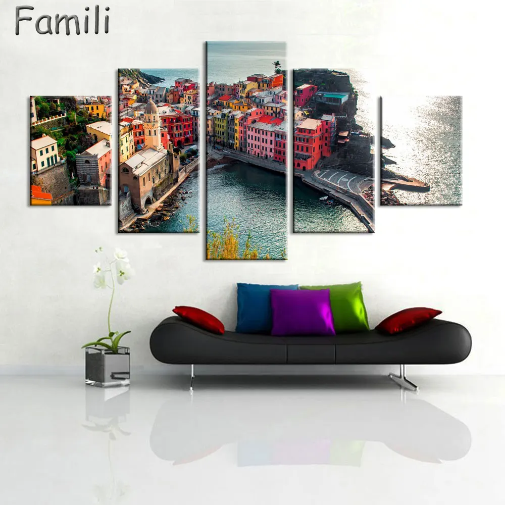 5Pcs Modern Canvas Painting Wall Art Giclee Canvas Prints Stretched Framed Fine Art Artwork For Wall Decor Italy Cityscape Coast
5Pcs Modern Canvas Painting Wall Art Giclee Canvas Prints Stretched Framed Fine Art Artwork For Wall Decor Italy Cityscape Coast