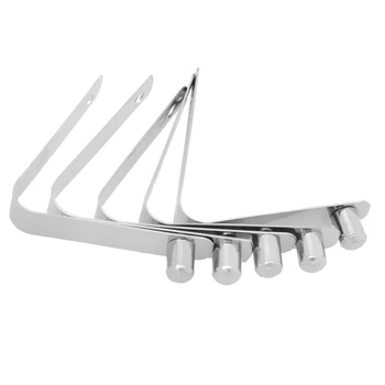 5pcs Kayak Paddle Spring Clips Tent Pole Snap Button Clip Stainless Steel Kayak Paddle Push Snap Clips 6mm Kayak Accessories