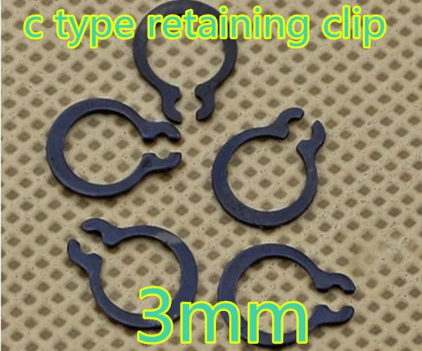 100pcs/lot m3 3mm C type snap ring ,C type retaining clip ring washer alloy steel
100pcs/lot m3 3mm C type snap ring ,C type retaining clip ring washer alloy steel