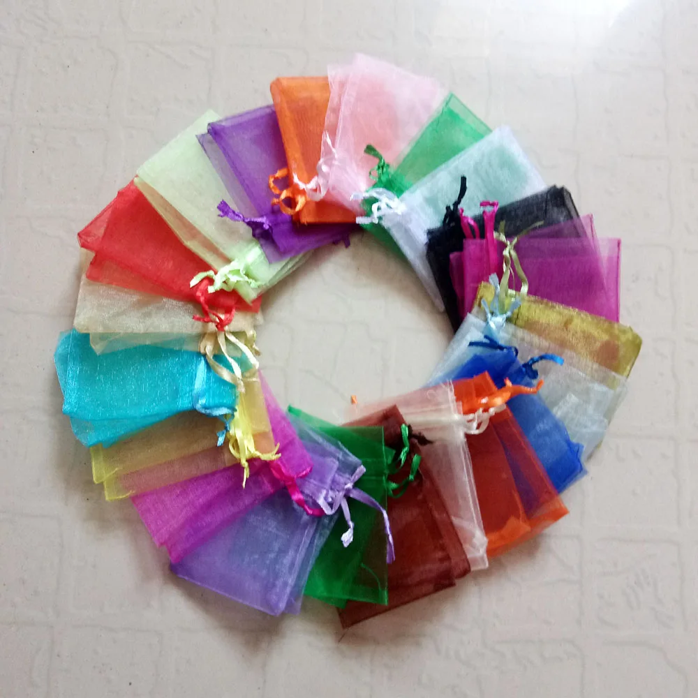 5x7cm Organza Bag 200pcs Jewelry Packaging Display Jewelry Pouches Gift Bags For Wedding Drawstring Bag Woman Travel Storage Bag
5x7cm Organza Bag 200pcs Jewelry Packaging Display Jewelry Pouches Gift Bags For Wedding Drawstring Bag Woman Travel Storage Bag