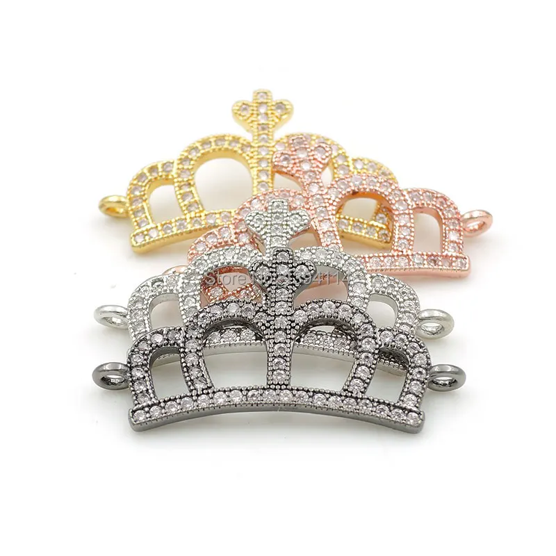 26*14*2mm Micro Pave Clear CZ Crown Arc Connector Fit For Women As DIY Bracelets Accessory
26*14*2mm Micro Pave Clear CZ Crown Arc Connector Fit For Women As DIY Bracelets Accessory