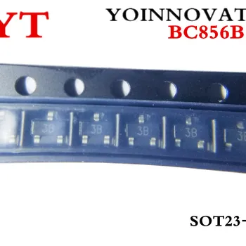 1000PCs BC856B BC856 0.1A 65V SOT-23, 50PCs