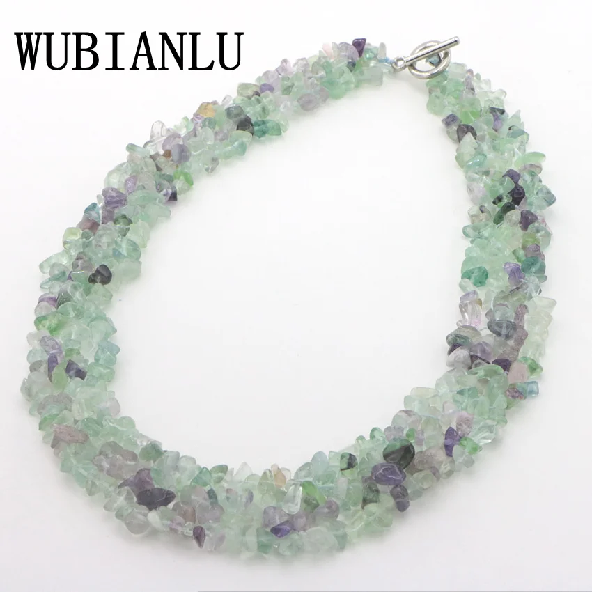 WUBIANLU New 11 Colors Irregular Natural Gravel Stone Choker Necklace Trendy Handmade Weave For Women Jewelry Collar Accessories
WUBIANLU New 11 Colors Irregular Natural Gravel Stone Choker Necklace Trendy Handmade Weave For Women Jewelry Collar Accessories