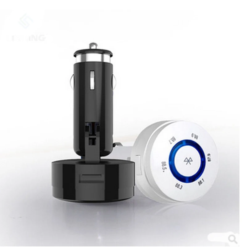 New! Bluetooth Car Kit Handsfree Output Adapter For Music and Mobile Phone FM Transmitter Bluetooth kit with Car Charger 3001
New! Bluetooth Car Kit Handsfree Output Adapter For Music and Mobile Phone FM Transmitter Bluetooth kit with Car Charger 3001