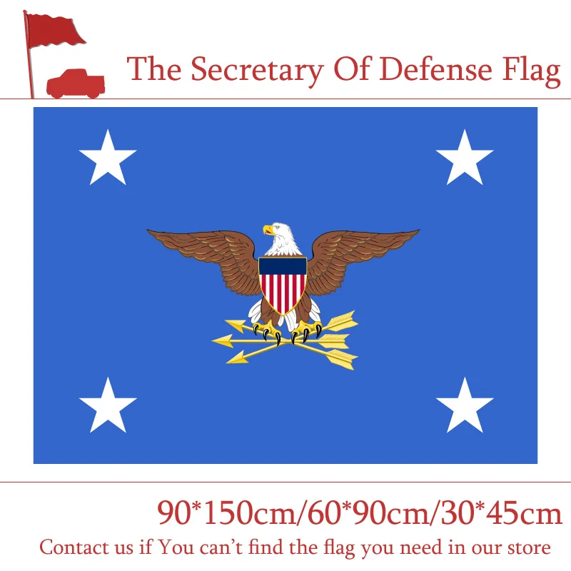 Флаг секретаря отдела обороны США, 90*150 см, 60*90 см, 3*5 футов, баннер на заказ, Автомобильный флаг для мероприятия 30*45 см
Флаг секретаря отдела обороны США, 90*150 см, 60*90 см, 3*5 футов, баннер на заказ, Автомобильный флаг для мероприятия 30*45 см