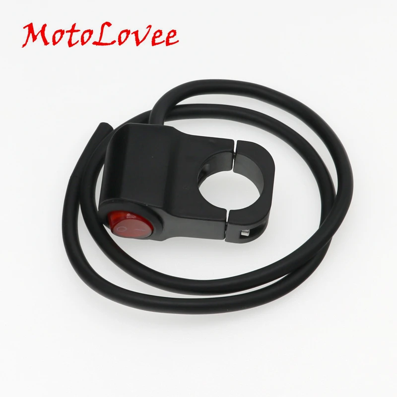 MotoLovee Universal Motorcycle 12V Black Switch Aluminum-alloy Waterproof Handlebar Headlight Fog Spot Light On Off Switches
MotoLovee Universal Motorcycle 12V Black Switch Aluminum-alloy Waterproof Handlebar Headlight Fog Spot Light On Off Switches