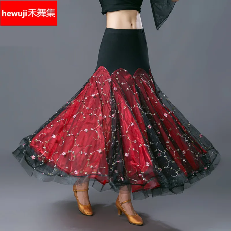 Lady Modern Dance Skirt Female Ballroom Dancing Long Skirt Girls National Standard Ballroom Dancing Dress Waltz Suit B-6898
Lady Modern Dance Skirt Female Ballroom Dancing Long Skirt Girls National Standard Ballroom Dancing Dress Waltz Suit B-6898