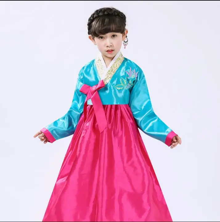Children Korean Hanbok Costume Clothing Dance dress Girls Performance Classical
Children Korean Hanbok Costume Clothing Dance dress Girls Performance Classical