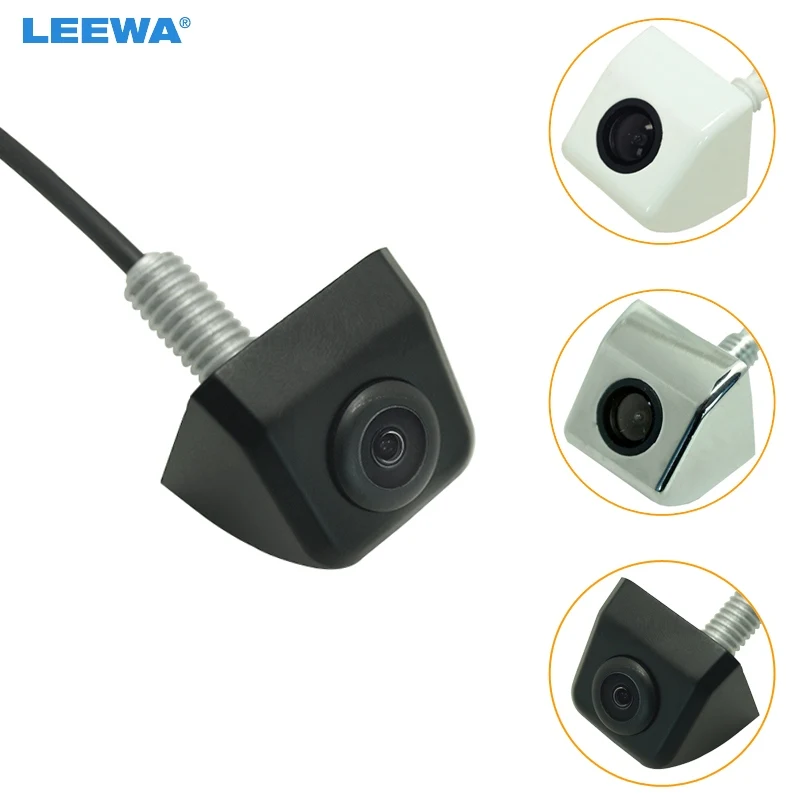 LEEWA White Silver Black Universal Stainless Metal Cover Parking Rear View Camera With Grid/Vertical Switchable #CA5367
LEEWA White Silver Black Universal Stainless Metal Cover Parking Rear View Camera With Grid/Vertical Switchable #CA5367