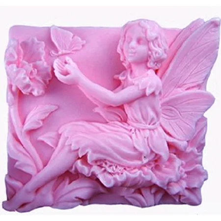 DIY silicone Fairy Molding Angel Pattern Soap Casting Mold Resin Craft Clay Molds
DIY silicone Fairy Molding Angel Pattern Soap Casting Mold Resin Craft Clay Molds