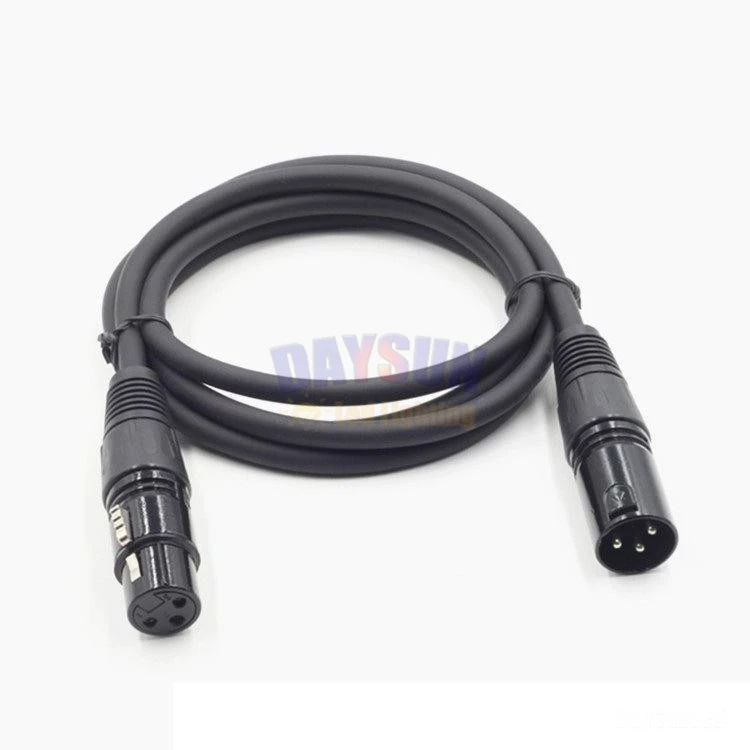 1PCS High Quality DMX Cable for Stage Light 1m/2m/3m/4m/5m 3-pin Signal Connection Safe Wire DMX Cable Stage Light Accessories
1PCS High Quality DMX Cable for Stage Light 1m/2m/3m/4m/5m 3-pin Signal Connection Safe Wire DMX Cable Stage Light Accessories