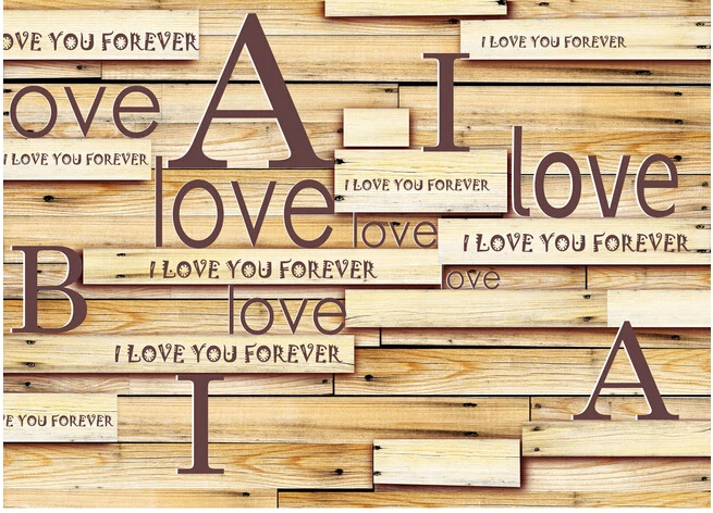 The custom 3D murals,Bar English letter board wood 3D background wall,living room sofa TV wall bedroom wall paper
The custom 3D murals,Bar English letter board wood 3D background wall,living room sofa TV wall bedroom wall paper