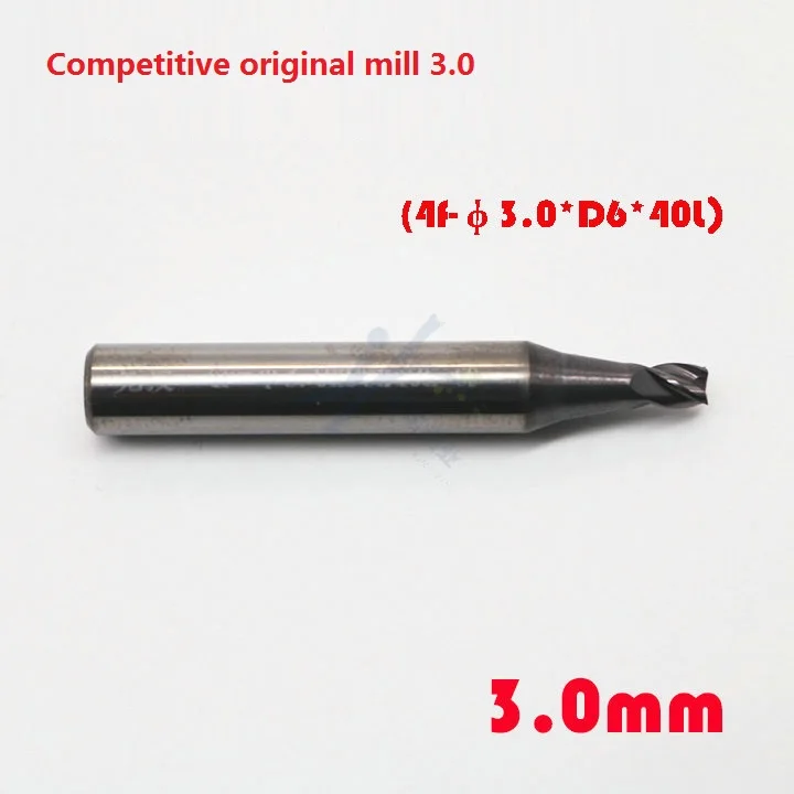 JINGJI Milling cutter of original end milling key machine 3.0 mm of original tungsten steel vertical milling cutter
JINGJI Milling cutter of original end milling key machine 3.0 mm of original tungsten steel vertical milling cutter