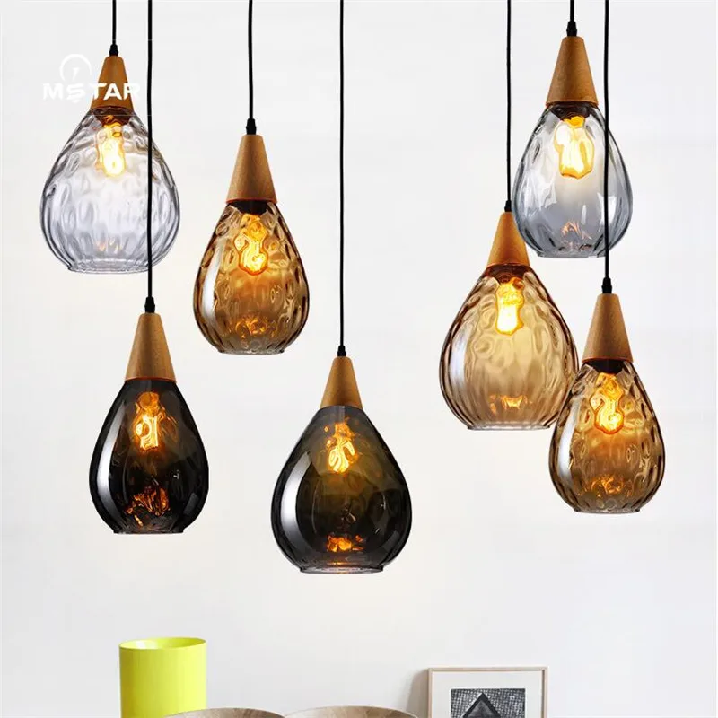 Europe Vintage Handmade Pendant Lamp Crystal Glass Wood Led E27 Pendant Light for Dining Room Restaurant HangLamps Home Lighting
Europe Vintage Handmade Pendant Lamp Crystal Glass Wood Led E27 Pendant Light for Dining Room Restaurant HangLamps Home Lighting