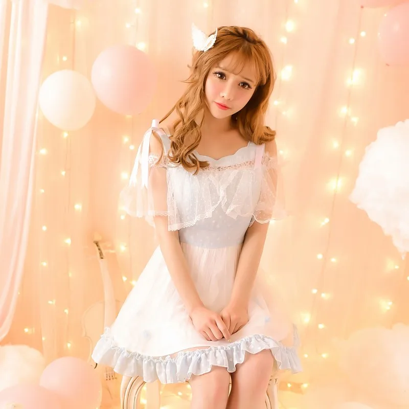 Princess sweet lolita dress Candy rain season 2016 new women's sweet slim Lace Chiffon Dress summer small fresh C16AB6073
Princess sweet lolita dress Candy rain season 2016 new women's sweet slim Lace Chiffon Dress summer small fresh C16AB6073