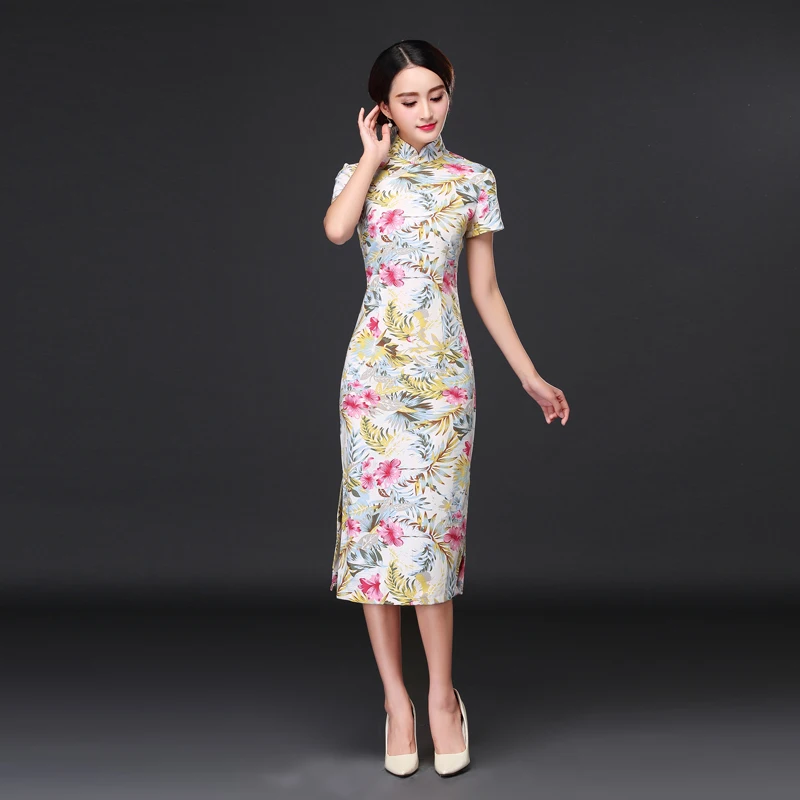 Novelty 2021New Chinese Traditional Cheongsam Women's Cotton Linen Qipao Summer Short Sleeve Long Dress Party Dress 042404
Novelty 2021New Chinese Traditional Cheongsam Women's Cotton Linen Qipao Summer Short Sleeve Long Dress Party Dress 042404