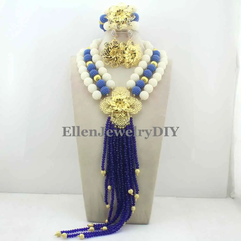 Handmade Statement Necklace Crystal Women Necklaces Costume Jewelry Nigerian Wedding African Beads Jewelry Set W12328
Handmade Statement Necklace Crystal Women Necklaces Costume Jewelry Nigerian Wedding African Beads Jewelry Set W12328