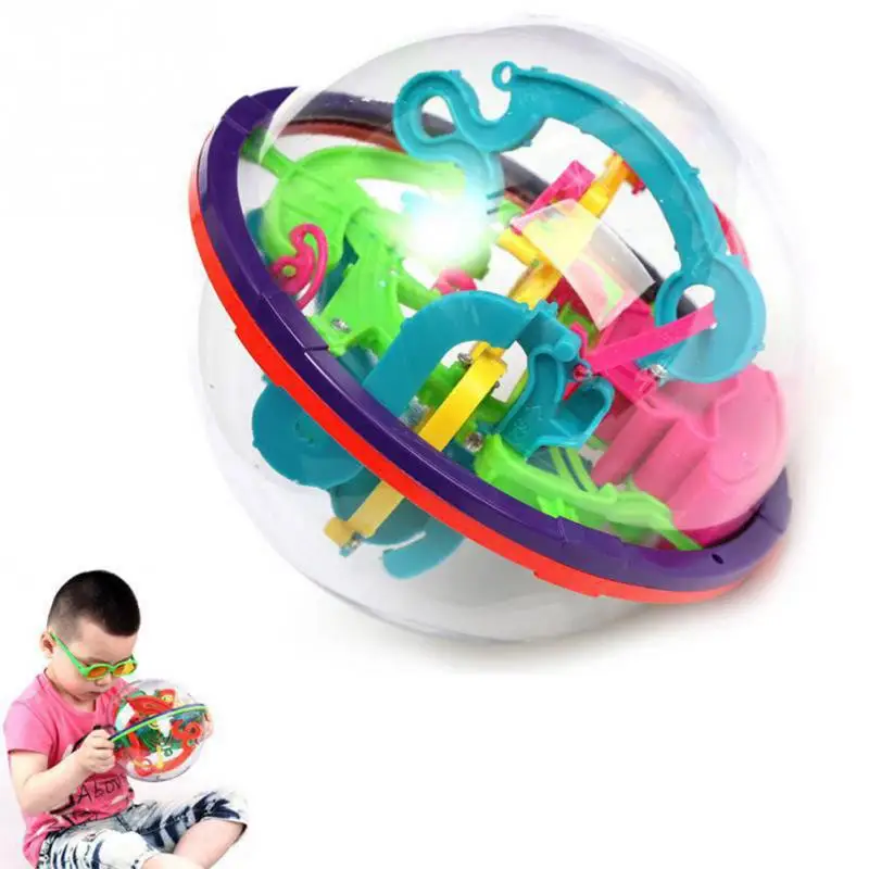 3D Maze Ball 2016 Newest Design Intellect Ball Children's Educational Toys Baby Puzzle Toy random color
3D Maze Ball 2016 Newest Design Intellect Ball Children's Educational Toys Baby Puzzle Toy random color