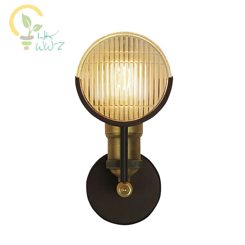 Lofe Style E27 Old Car Design Wall Lights Antique Edison Bulb Glass Wall Lamp Industrial Wall Sconce lamparas de pared
Lofe Style E27 Old Car Design Wall Lights Antique Edison Bulb Glass Wall Lamp Industrial Wall Sconce lamparas de pared