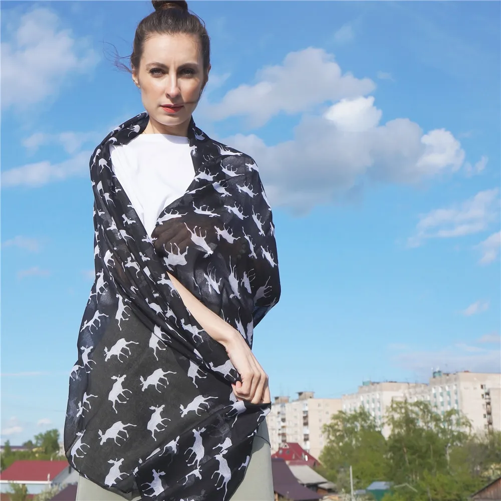 Jinjin.QC Women Lightweight Viscose Scarf Reindeer Printed Scarves and Shawls Instant Jilbab Muslim Hijab Four Color to Choose
Jinjin.QC Women Lightweight Viscose Scarf Reindeer Printed Scarves and Shawls Instant Jilbab Muslim Hijab Four Color to Choose