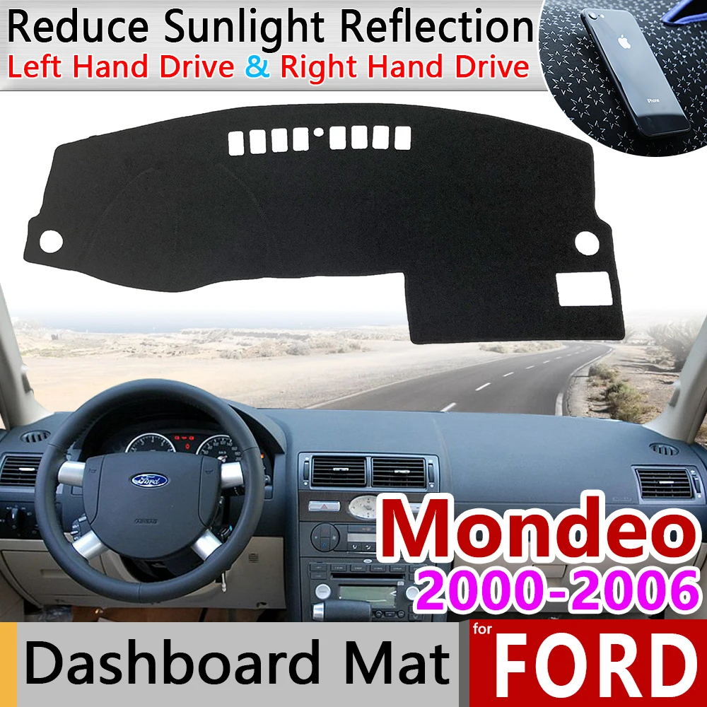 Для Ford Mondeo MK3 2000 ~ 2006 Противоскользящий коврик крышка приборной панели солнцезащитный коврик защитные аксессуары с покрытием 2001 2002 2003 2004 2005
Для Ford Mondeo MK3 2000 ~ 2006 Противоскользящий коврик крышка приборной панели солнцезащитный коврик защитные аксессуары с покрытием 2001 2002 2003 2004 2005