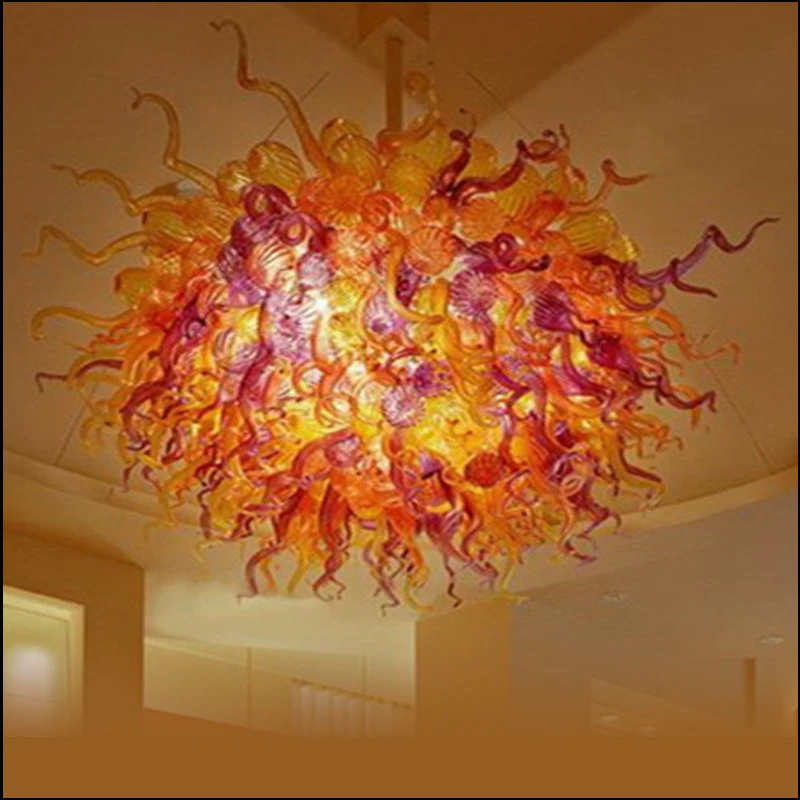 Murano Glass Pendant Lamps Modern Ceiling Decorative Chihuly Style Hand Blown Murano Glass Hanging LED Chandeliers for Sale
Murano Glass Pendant Lamps Modern Ceiling Decorative Chihuly Style Hand Blown Murano Glass Hanging LED Chandeliers for Sale