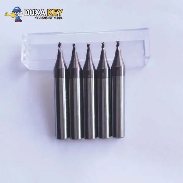 2pcs/lot 1.5mm flat end milling cutter 0040 square end mill for WenXing 399AC.ex vertical key duplicating machines
2pcs/lot 1.5mm flat end milling cutter 0040 square end mill for WenXing 399AC.ex vertical key duplicating machines