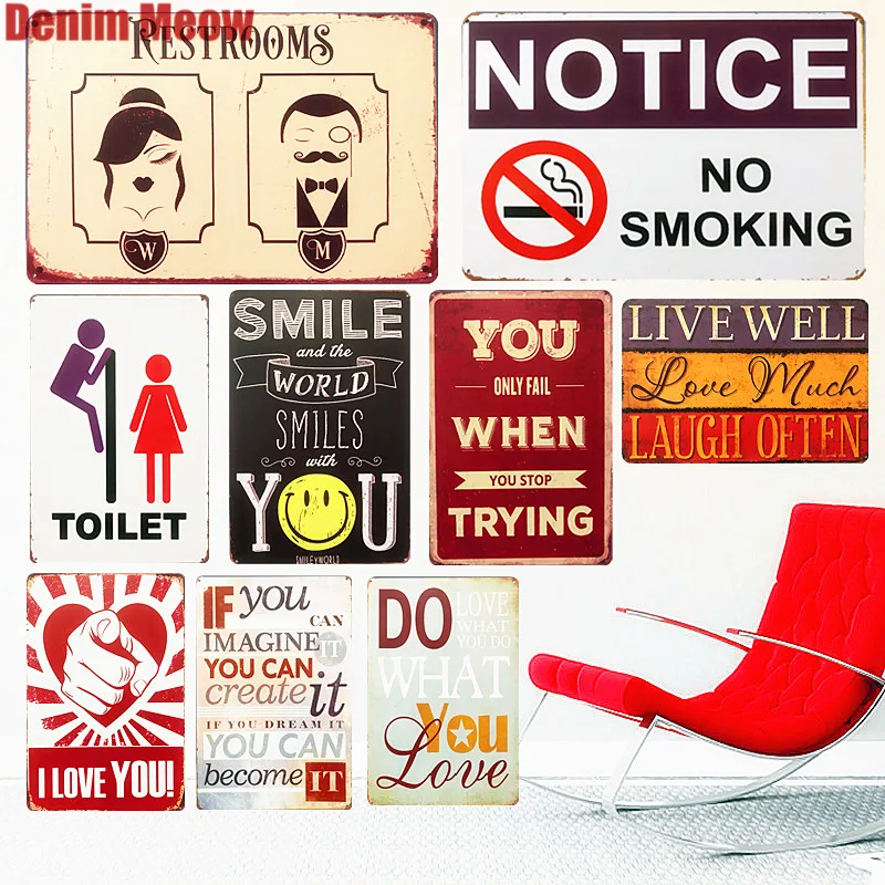 Notice NO Smoking Retro Metal Sign, Cafe, Bar, Pub, Casino, Decorative Plate, Toilet Wall Stickers, Vintage Painting, Home Decor
Notice NO Smoking Retro Metal Sign, Cafe, Bar, Pub, Casino, Decorative Plate, Toilet Wall Stickers, Vintage Painting, Home Decor