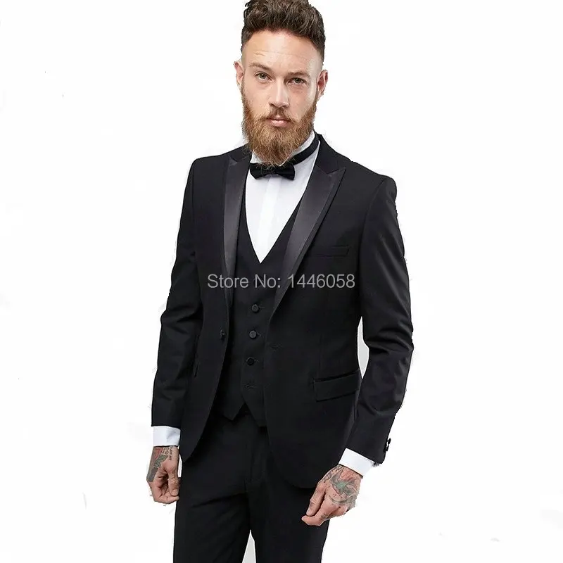 Latest Coat Pant Designs Custom Made Black Formal Dress Men Suit Groomsmen Slim Fit Wedding Suits For Men Groom Prom Tuxedos
Latest Coat Pant Designs Custom Made Black Formal Dress Men Suit Groomsmen Slim Fit Wedding Suits For Men Groom Prom Tuxedos