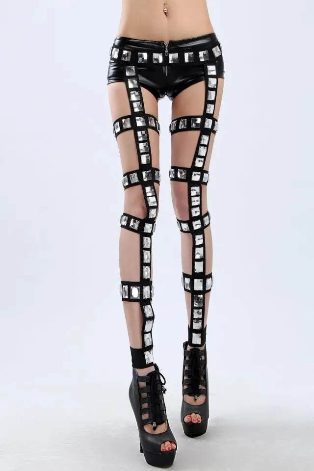 Jazz Dance Rhinestone Pants All-Match Fashion Female Singer Ds Dj Costume Clothes Cutout Sparkling Stage Star Nightclub Wear
Jazz Dance Rhinestone Pants All-Match Fashion Female Singer Ds Dj Costume Clothes Cutout Sparkling Stage Star Nightclub Wear