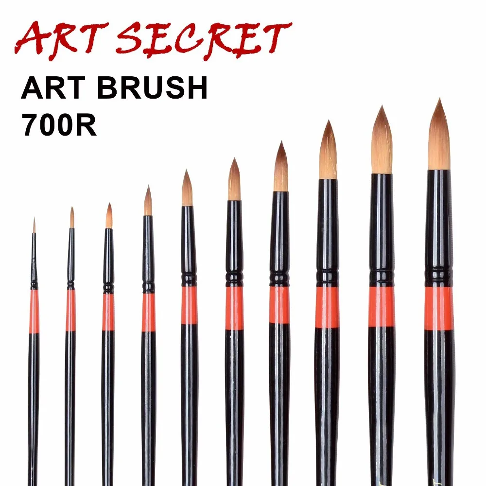 ArtSecret высококачественные кисти для рисования акриловые акварельные искусства 700R Taklon Hair длинная деревянная ручка
ArtSecret высококачественные кисти для рисования акриловые акварельные искусства 700R Taklon Hair длинная деревянная ручка