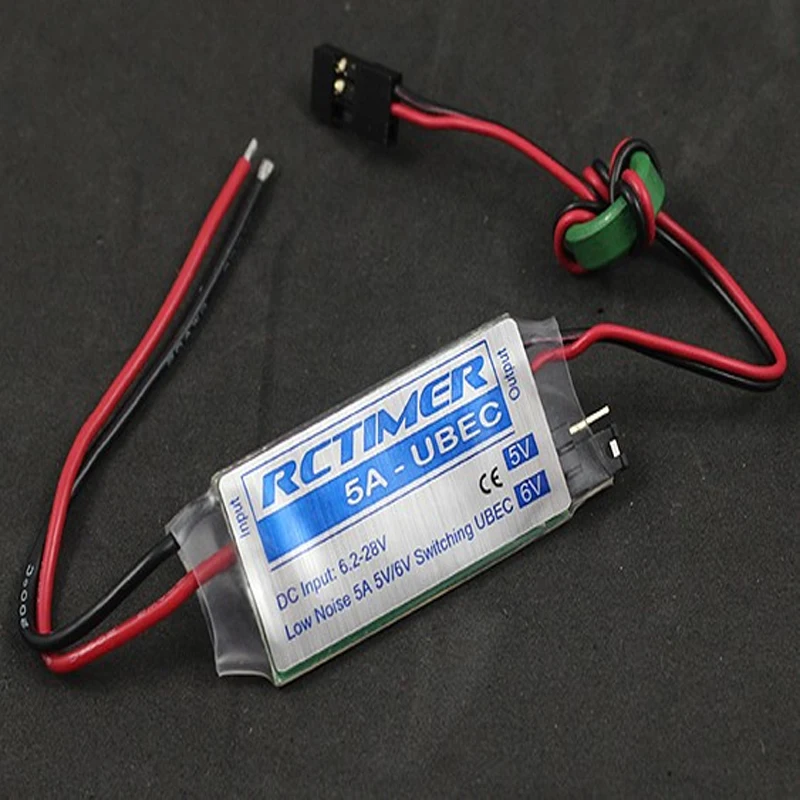 Низкошумный переключатель RCTimer 5A 5 В/6 в UBEC RCT5A для квадрокоптера RC ESC
Низкошумный переключатель RCTimer 5A 5 В/6 в UBEC RCT5A для квадрокоптера RC ESC