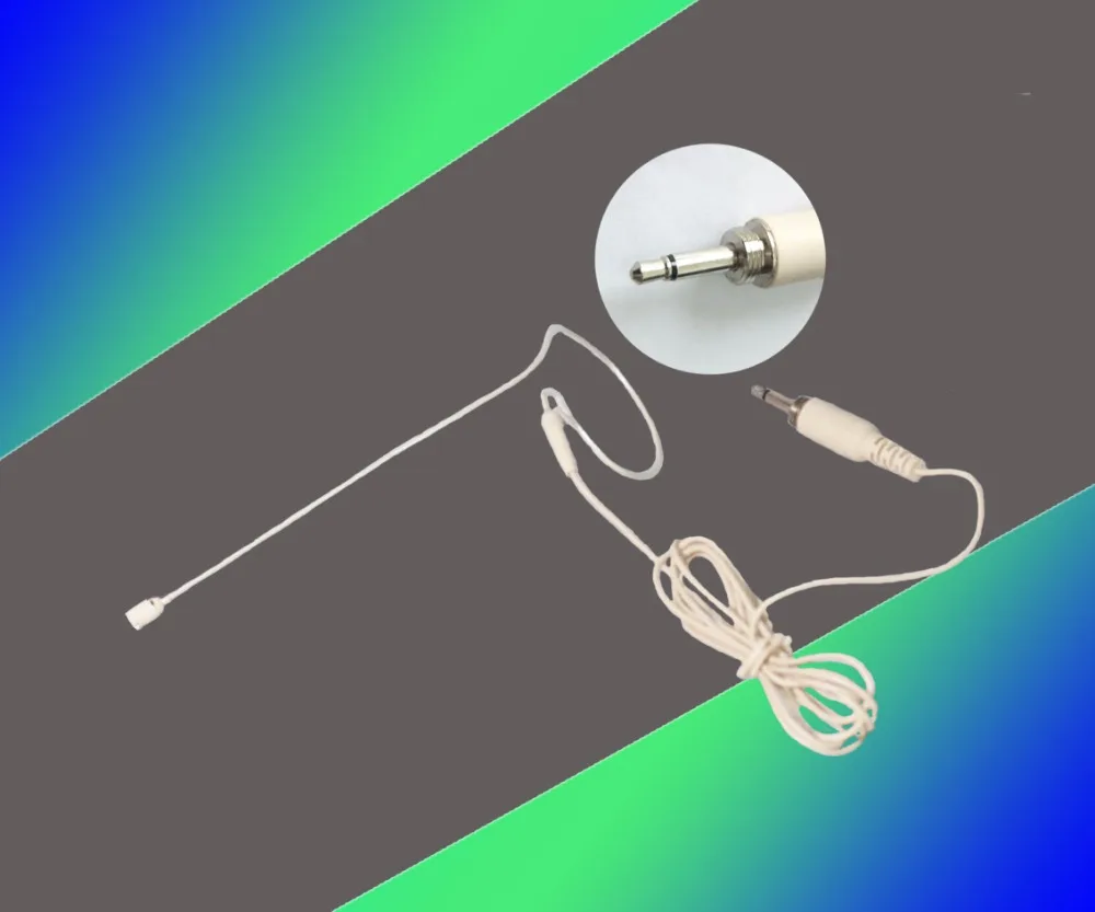 10pcs Pro Headset Headworn Condenser Microphone For Sennheise Wireless Body-Pack Transmitter 3.5 mm Free Shipping!
10pcs Pro Headset Headworn Condenser Microphone For Sennheise Wireless Body-Pack Transmitter 3.5 mm Free Shipping!
