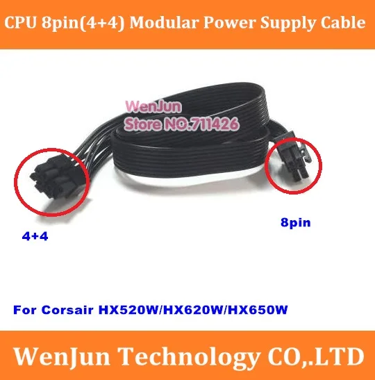60 см PSU 8pin к CPU 8(4 + 4)-pin Материнская плата модульный кабель питания для corsair HX520W/HX620W/HX650W
60 см PSU 8pin к CPU 8(4 + 4)-pin Материнская плата модульный кабель питания для corsair HX520W/HX620W/HX650W
