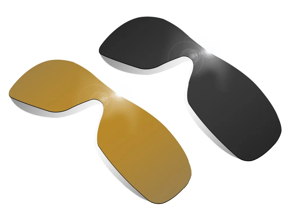Glintbay 2 шт. поляризованные солнцезащитные очки Сменные линзы для Oakley Antix Stealth черные и бронзовые золотые
Glintbay 2 шт. поляризованные солнцезащитные очки Сменные линзы для Oakley Antix Stealth черные и бронзовые золотые