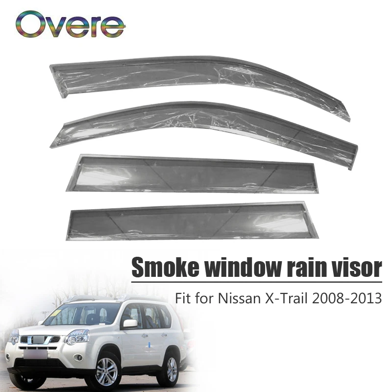 OVERE новый 1 комплект дымового окна, козырек от дождя для Nissan X-Trail T31 2008 2009 2010 2011 2012 2013, дефлекторы вентиляционных отверстий, аксессуары
OVERE новый 1 комплект дымового окна, козырек от дождя для Nissan X-Trail T31 2008 2009 2010 2011 2012 2013, дефлекторы вентиляционных отверстий, аксессуары