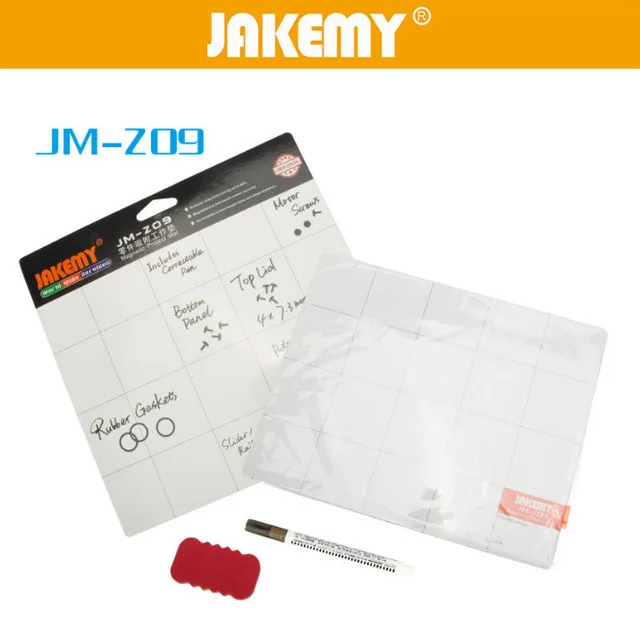 Magnetic Project Mat Screw Work Pad with Marker Pen Eraser for Mobile Cell Phone Laptop Tablet Phone Repair Tools Board Plate
Magnetic Project Mat Screw Work Pad with Marker Pen Eraser for Mobile Cell Phone Laptop Tablet Phone Repair Tools Board Plate