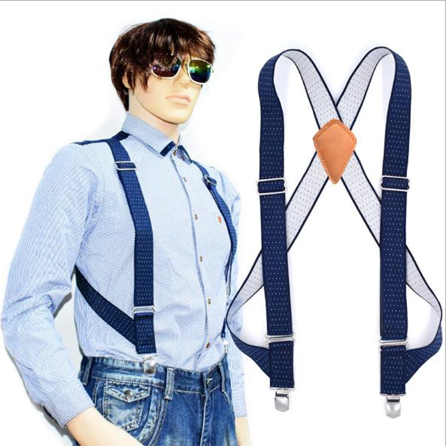 JIERKU Suspenders Man's Braces Genuine Leather Suspenders Outdoor Work Suspensorio Trousers Strap Father/Husband's Gift YT002
JIERKU Suspenders Man's Braces Genuine Leather Suspenders Outdoor Work Suspensorio Trousers Strap Father/Husband's Gift YT002