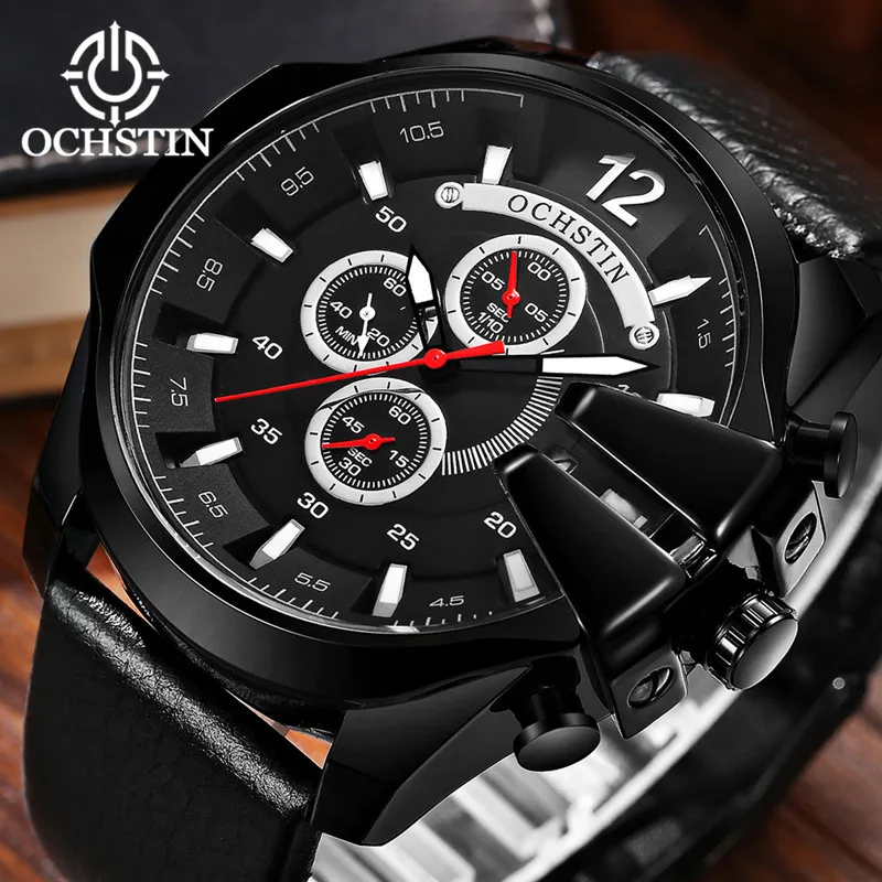 OCHSTIN Watch Men Sport Quartz Fashion Leather Clock Mens Watches Top Brand Luxury Big Dial Business Watch Relogio Masculino
OCHSTIN Watch Men Sport Quartz Fashion Leather Clock Mens Watches Top Brand Luxury Big Dial Business Watch Relogio Masculino