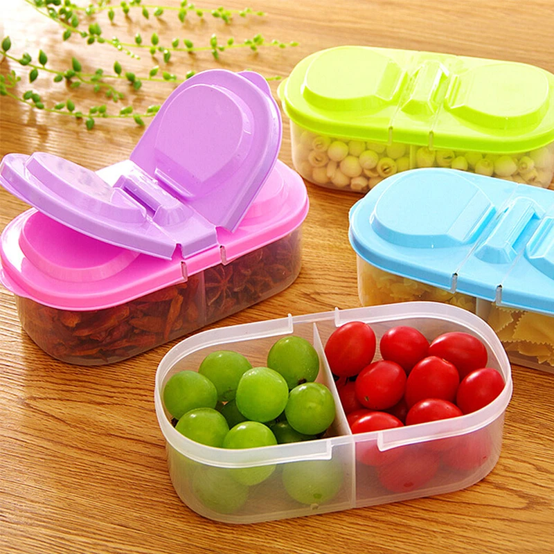 Multi-function Double-grids storage box plastic Flip covered kitchen food preservation multi-grain sealed cans refrigerator
Multi-function Double-grids storage box plastic Flip covered kitchen food preservation multi-grain sealed cans refrigerator