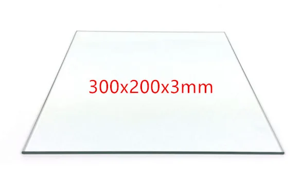 Borosilicate Glass Print Surface 300x200mm RepRap 3D Printer Prusa i3 Upgrade CraftBot XL 3D Printer
Borosilicate Glass Print Surface 300x200mm RepRap 3D Printer Prusa i3 Upgrade CraftBot XL 3D Printer