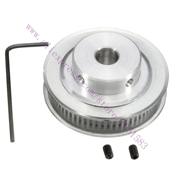 2Pcs GT2 Timing Belt Pulleys 60 Tooth 5mm or 8mm Bore Optional For RepRap Prusa Mendel 3D Printer parts
2Pcs GT2 Timing Belt Pulleys 60 Tooth 5mm or 8mm Bore Optional For RepRap Prusa Mendel 3D Printer parts