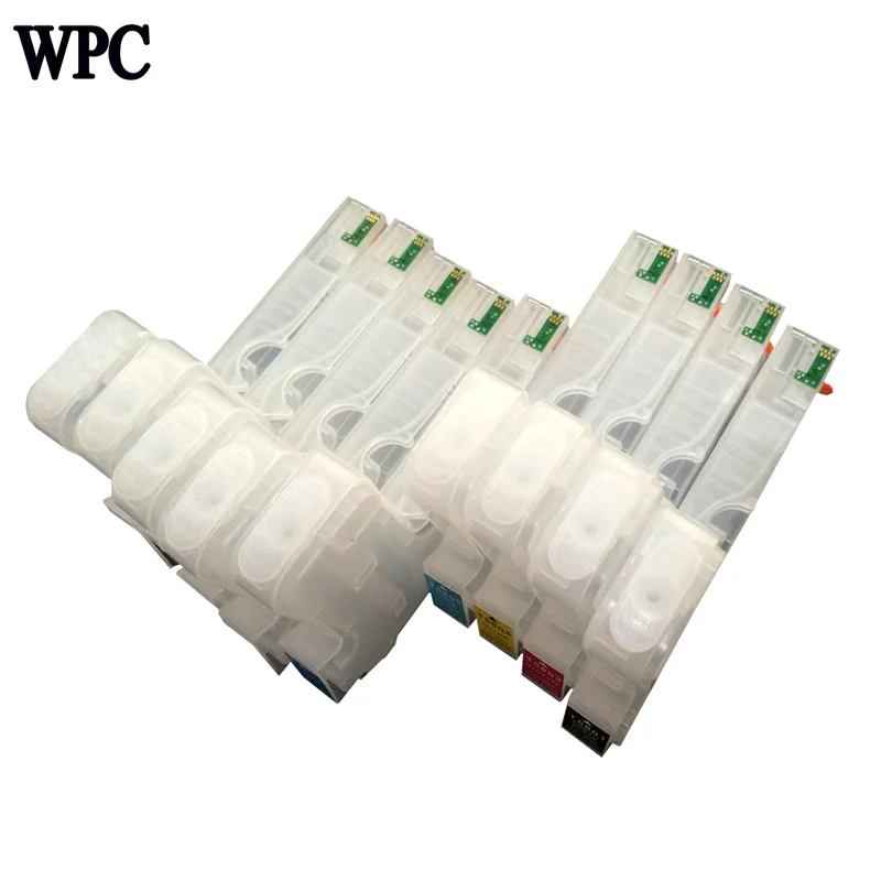 9color 280ml T5801 T5801-T5809 Refill Ink Cartridge with Chip Sensor for Epson Stylus Pro 3880 3800 Printer
9color 280ml T5801 T5801-T5809 Refill Ink Cartridge with Chip Sensor for Epson Stylus Pro 3880 3800 Printer