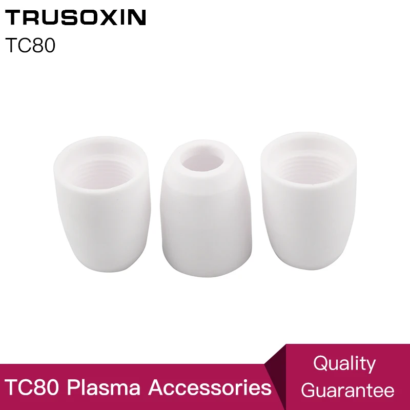 20 pcs TC80 Torch Consumables Cutting Porcelain Shield Cups for CUT40 CUT 30 CUT50 CUT80 Inverter Plasma Cutter
20 pcs TC80 Torch Consumables Cutting Porcelain Shield Cups for CUT40 CUT 30 CUT50 CUT80 Inverter Plasma Cutter