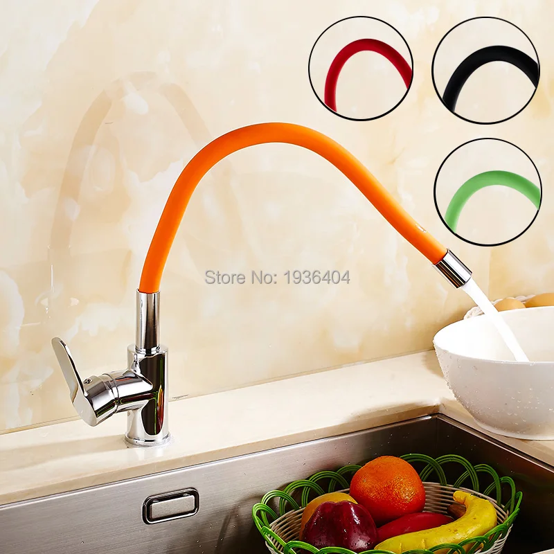 Multi-color Silica Gel Nose Any Direction Kitchen Faucet Cold and Hot Water Mixer 1177C
Multi-color Silica Gel Nose Any Direction Kitchen Faucet Cold and Hot Water Mixer 1177C